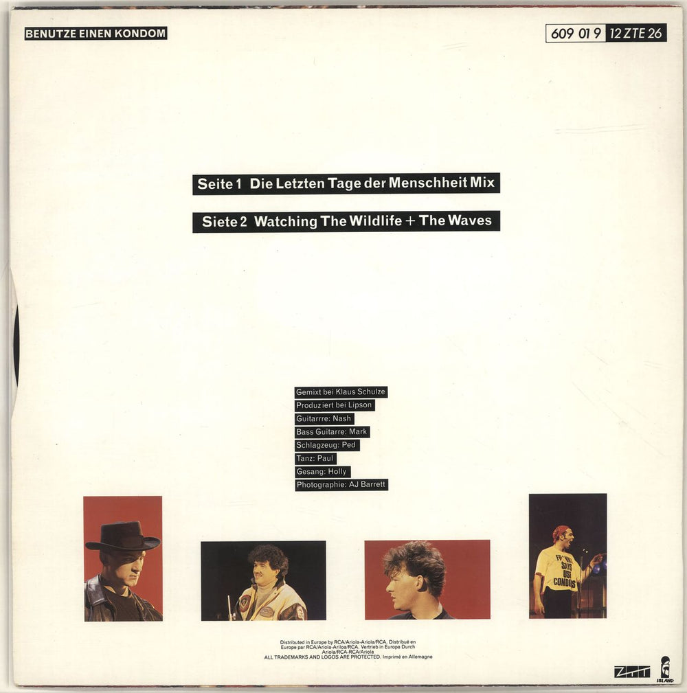 Frankie Goes To Hollywood Beobachtungen Im Wilden Leben UK 12" vinyl single (12 inch record / Maxi-single)