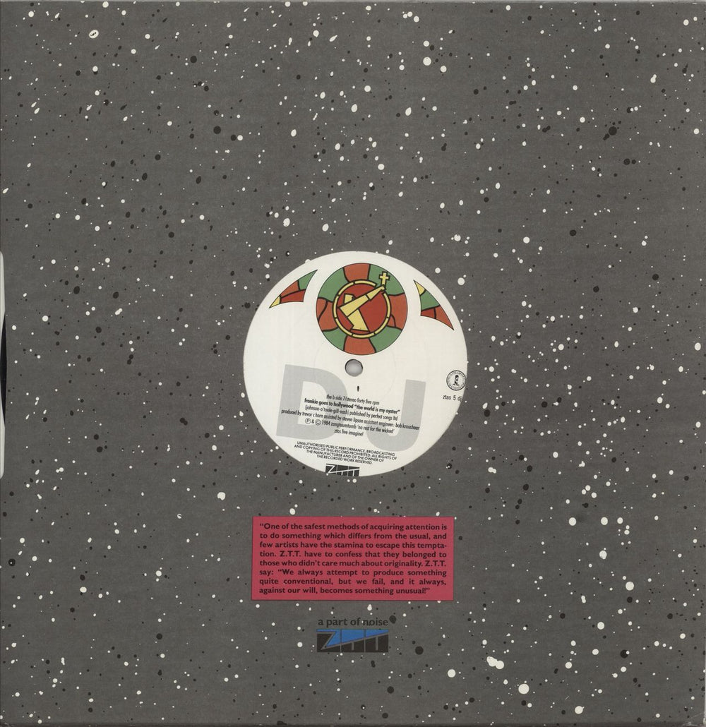 Frankie Goes To Hollywood The Power Of Love UK Promo 12" vinyl single (12 inch record / Maxi-single)