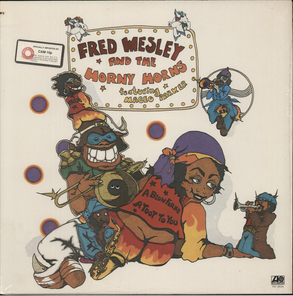 Fred Wesley A Blow For Me, A Toot To You German vinyl LP album (LP record) SD18214