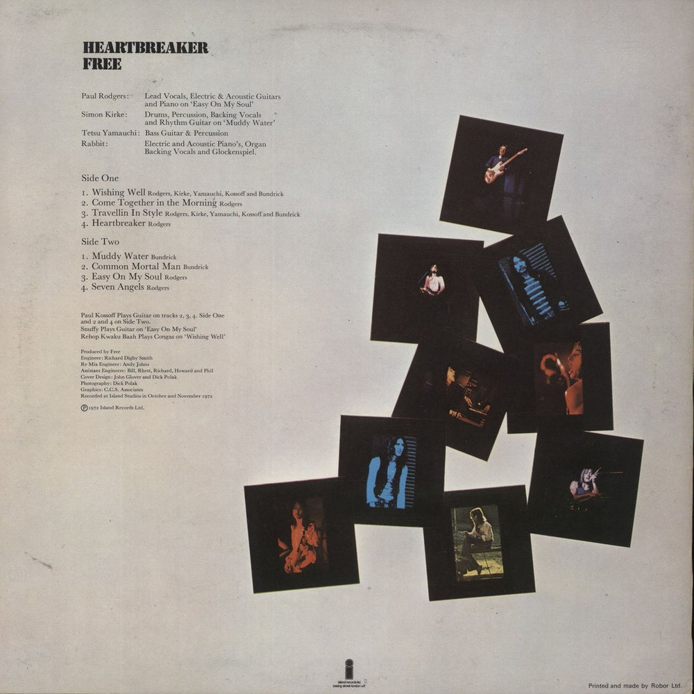 Free Heartbreaker - 1st UK vinyl LP album (LP record)