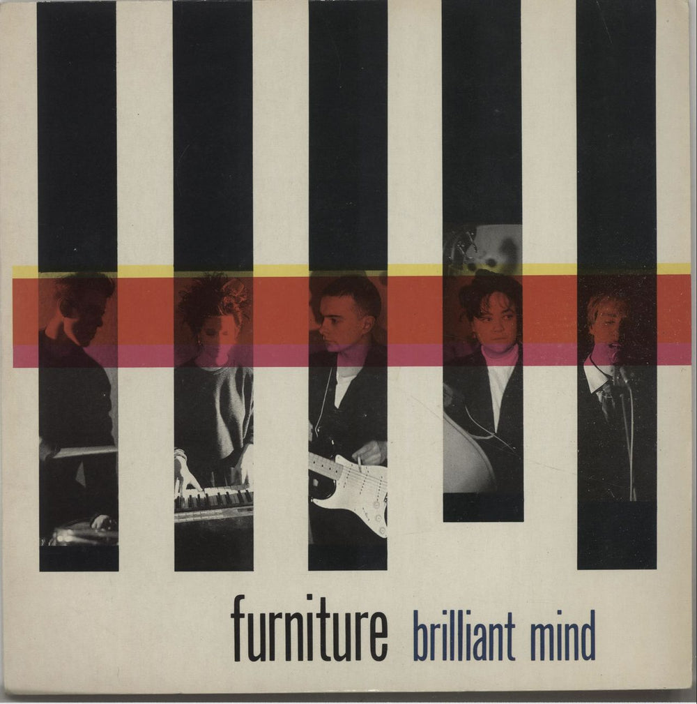 Furniture Brilliant Mind UK 7" vinyl single (7 inch record / 45) BUY251