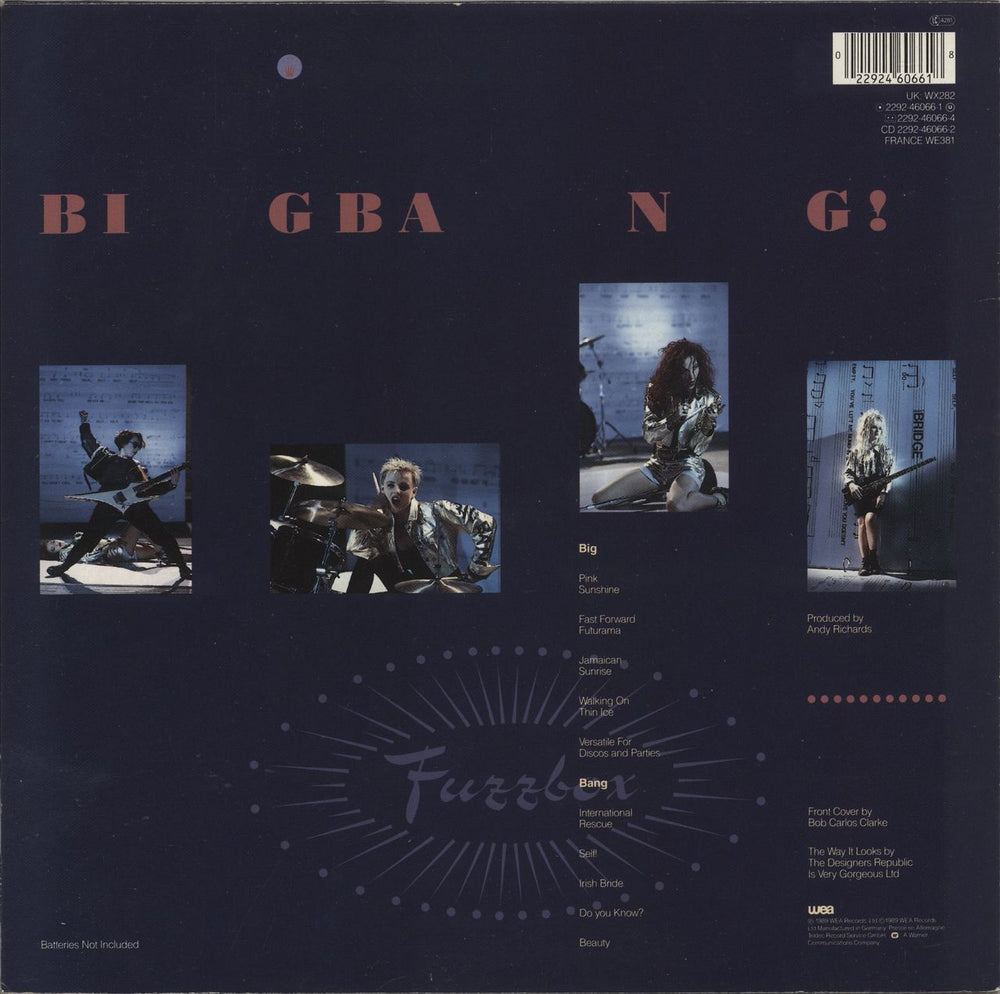Fuzzbox Big Bang! UK vinyl LP album (LP record) 022924606618