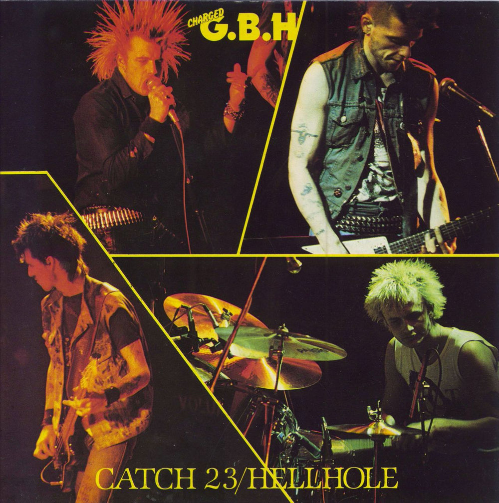 G.B.H. Catch 23 UK 7" vinyl single (7 inch record / 45) CLAY22