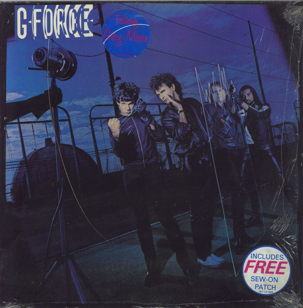 G Force G Force + Competition Flyer UK vinyl LP album (LP record) JETLP229