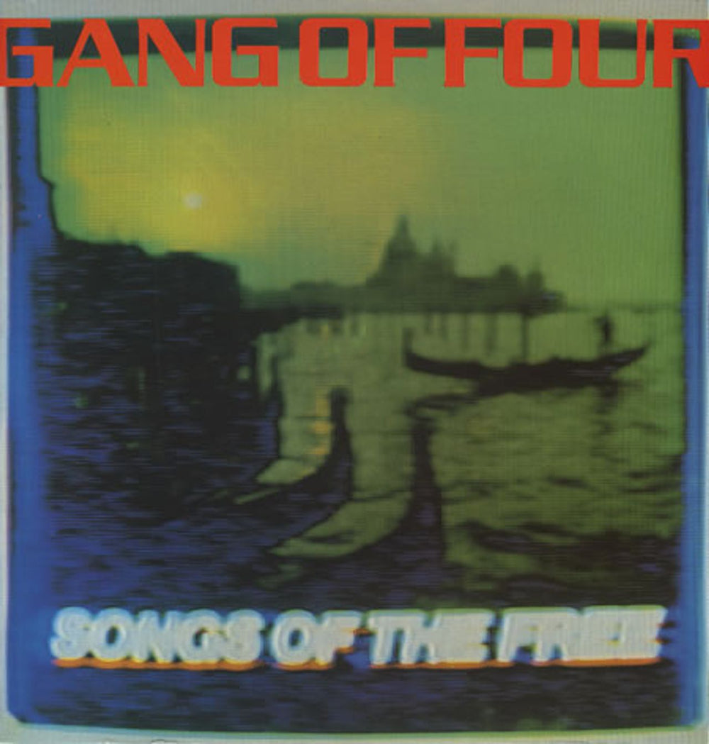 Gang Of Four Songs Of The Free Dutch vinyl LP album (LP record) 1A064-64792