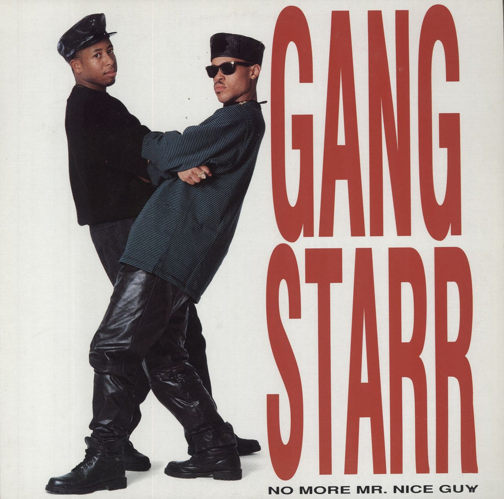 Gang Starr No More MR. Nice Guy US vinyl LP album (LP record) WPL2001