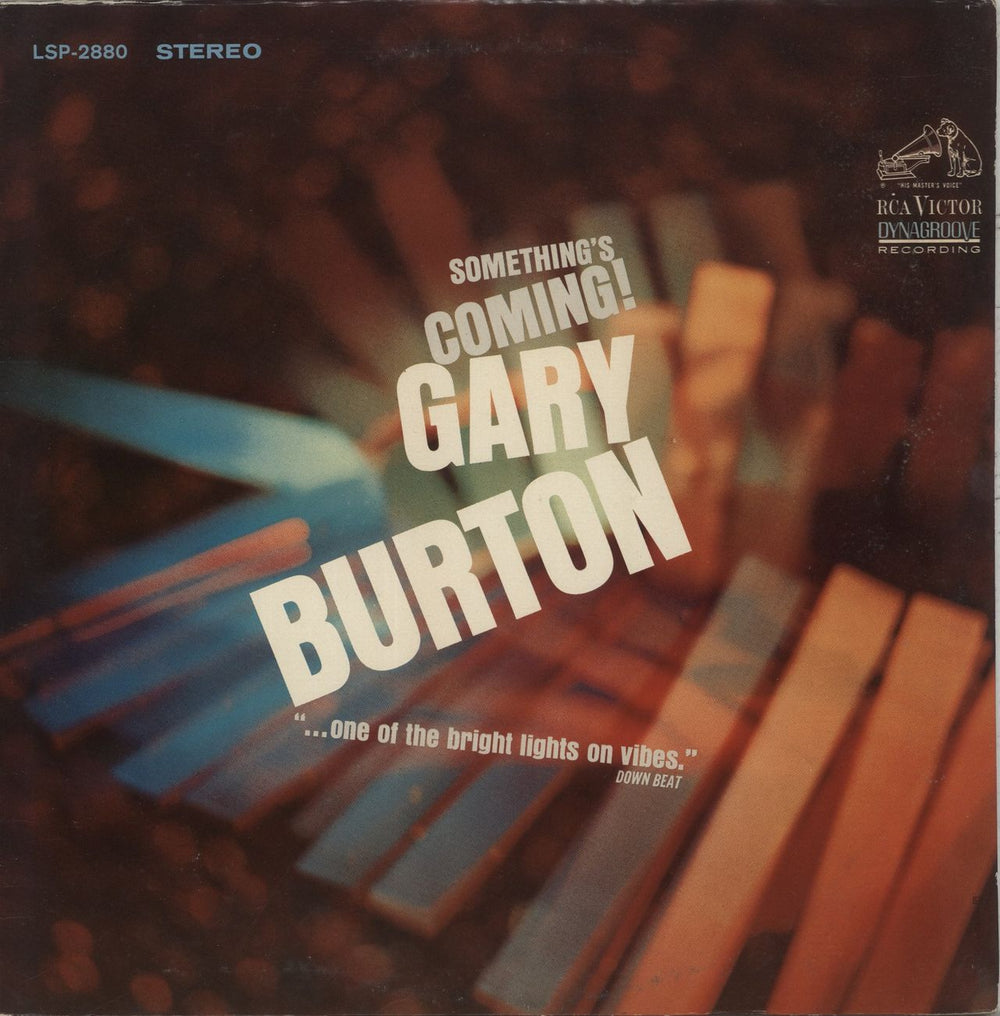 Gary Burton Something's Coming! Canadian vinyl LP album (LP record) LSP-2880