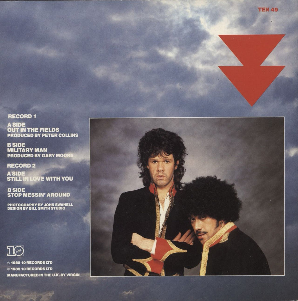 Gary Moore Out In The Fields - Double Pack UK 7" vinyl single (7 inch record / 45)