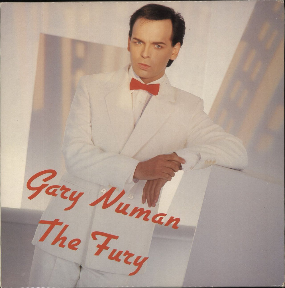 Gary Numan The Fury - Misprint Finnish vinyl LP album (LP record) NUMA1003
