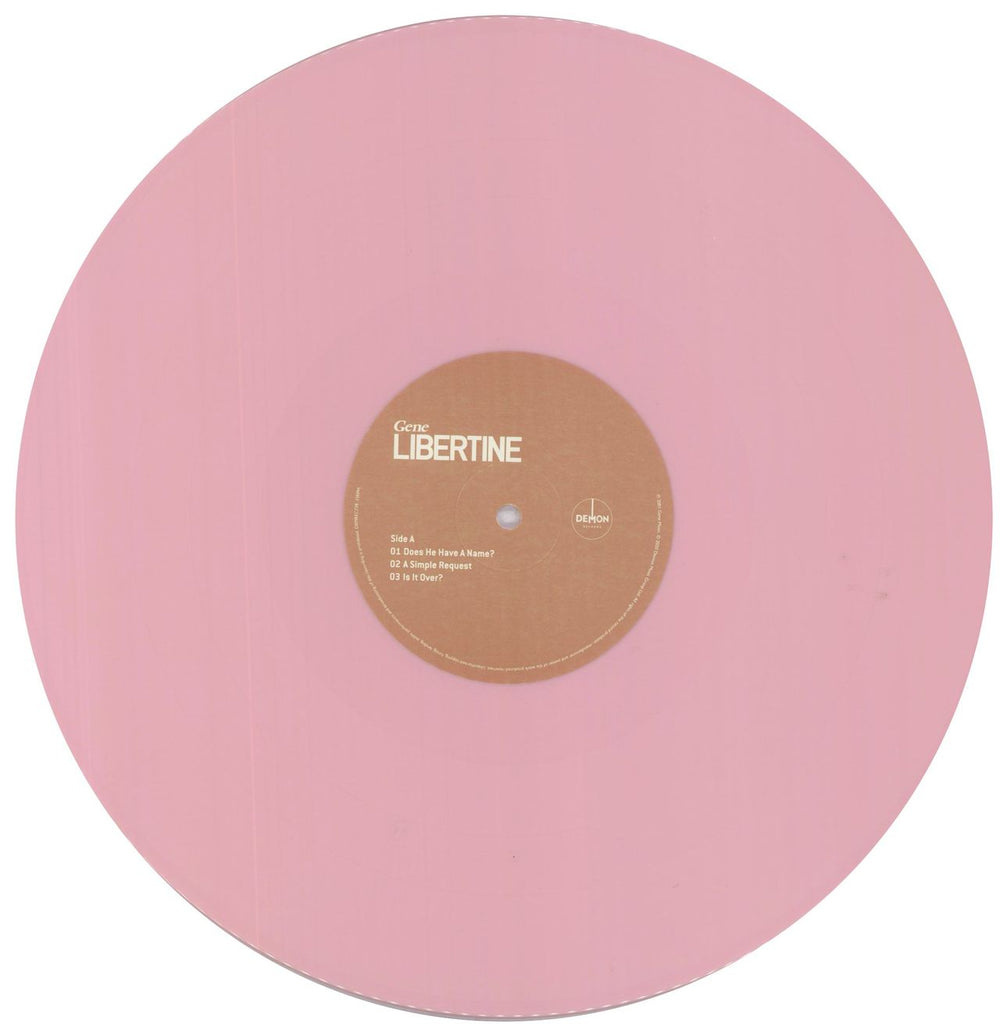 Gene Libertine - 180gm Pink Vinyl UK 2-LP vinyl record set (Double LP Album) G-E2LLI834309