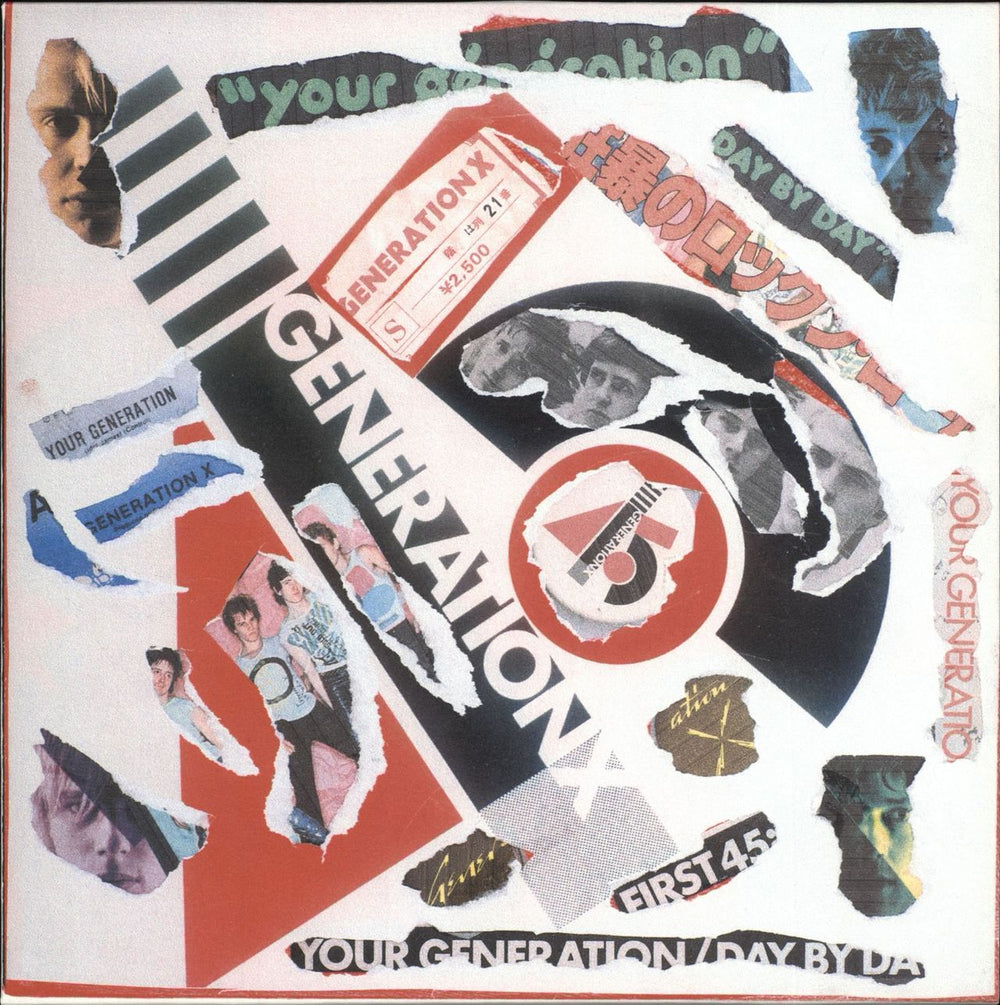 Generation X Your Generation - Punk Art sleeve UK 7" vinyl single (7 inch record / 45) MAL-ONE-001