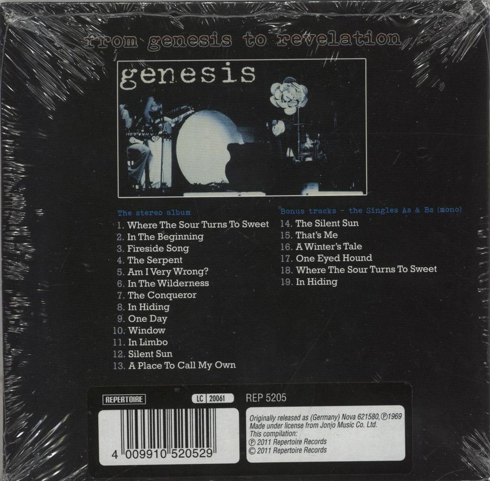 Genesis From Genesis To Revelation - Sealed UK CD album (CDLP) 4009910520529