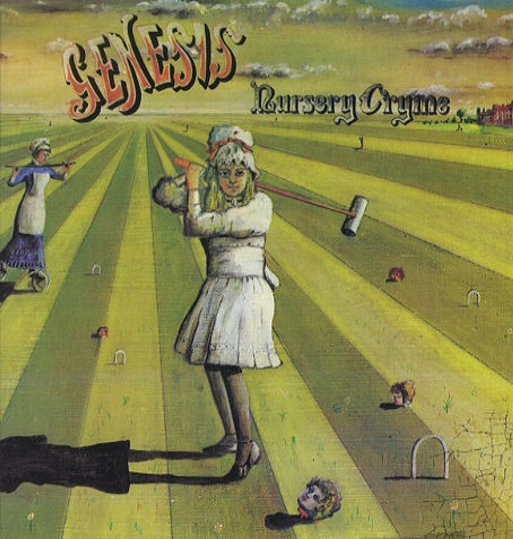 Genesis Nursery Cryme - 1st US vinyl LP album (LP record) CAS1052