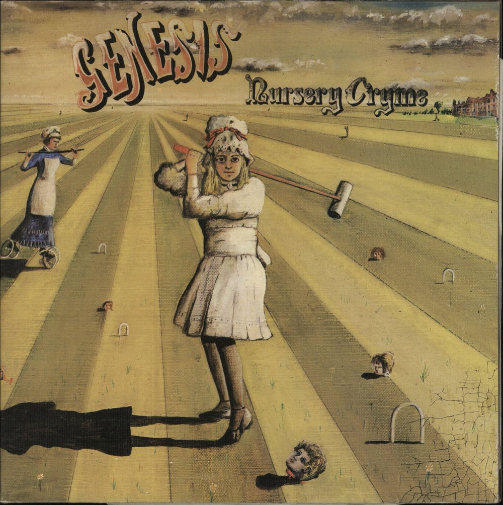 Genesis Nursery Cryme - 1st - VG UK vinyl LP album (LP record) CAS1052