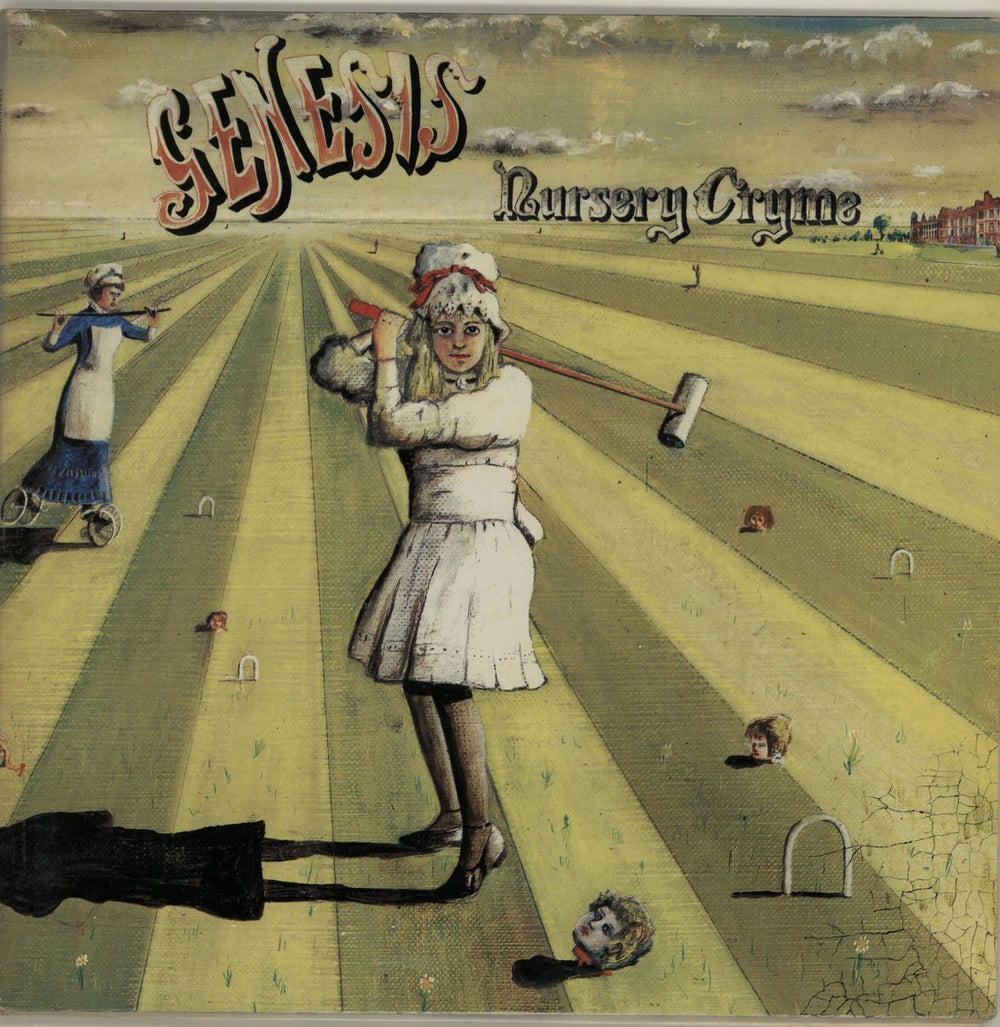 Genesis Nursery Cryme - 4th - EX UK vinyl LP album (LP record) CAS1052