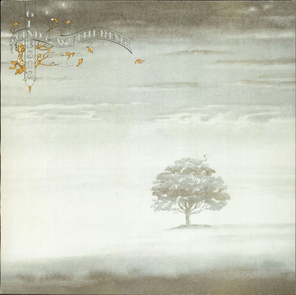 Genesis Wind & Wuthering UK vinyl LP album (LP record) OVED332