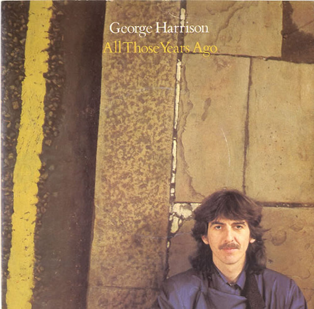 George Harrison All Those Years Ago + Sleeve UK 7" vinyl single (7 inch record / 45) K17807