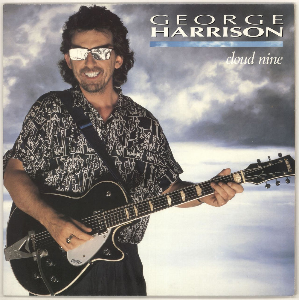 George Harrison Cloud Nine UK vinyl LP album (LP record) WX123