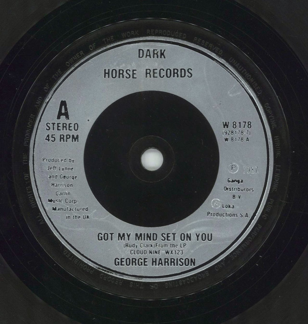 George Harrison Got My Mind Set On You - Box - EX UK box set GHABXGO472759