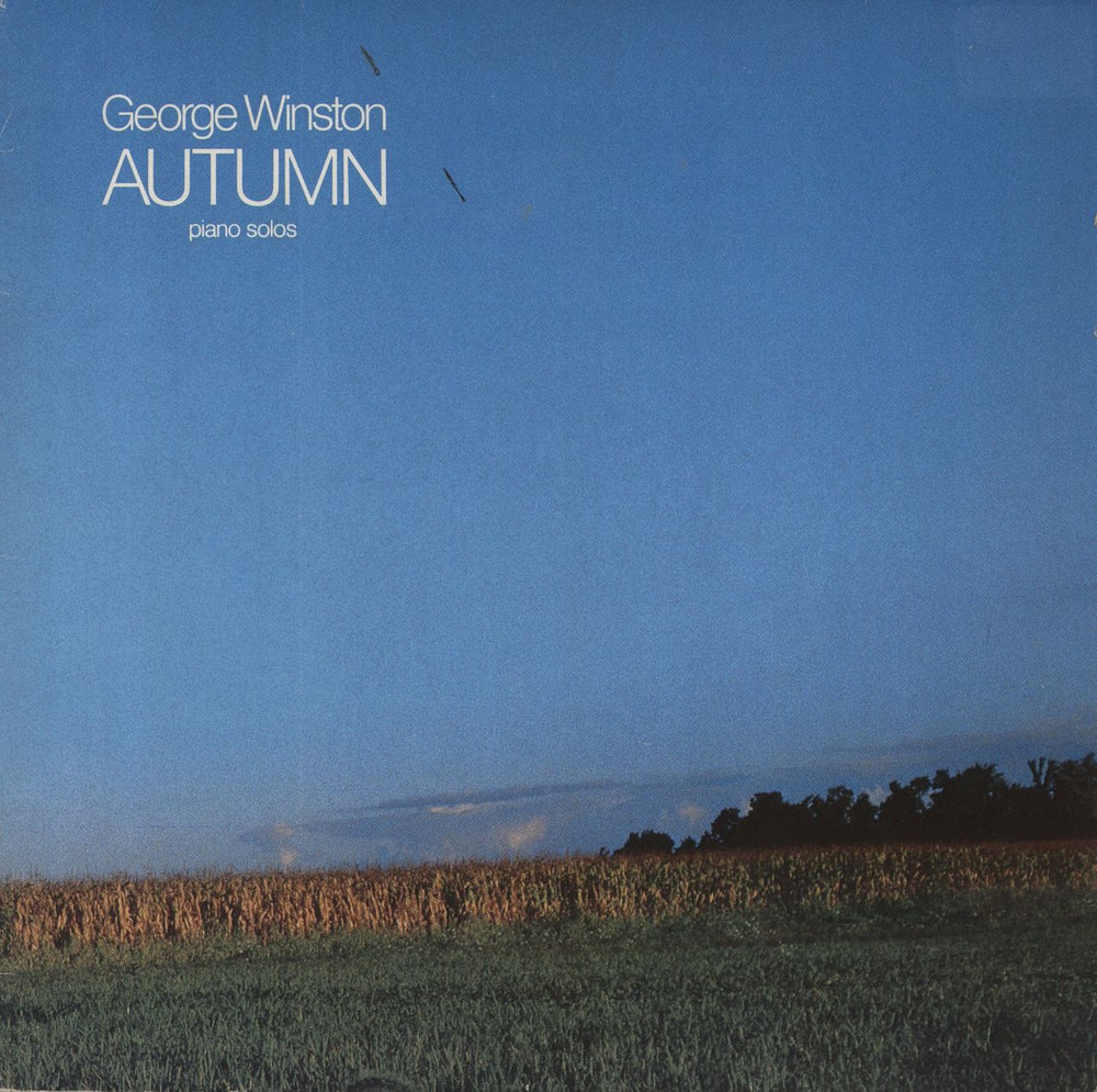 George Winston Autumn German vinyl LP album (LP record) 371012-1