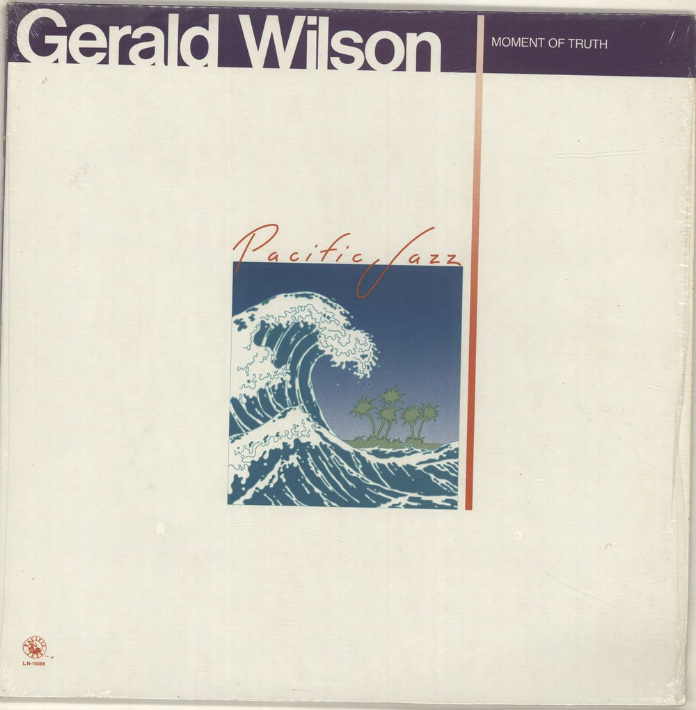 Gerald Wilson Moment Of Truth US vinyl LP album (LP record) LN-10098