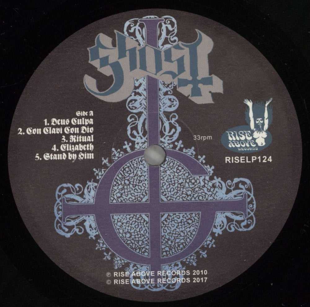 Ghost (Swedish) Opvs Eponymovs UK vinyl LP album (LP record) I0PLPOP880402