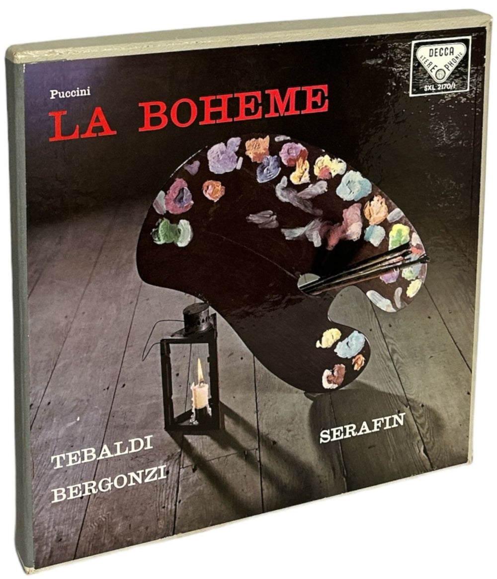 Giacomo Puccini La Boheme UK Vinyl Box Set SXL2170/7