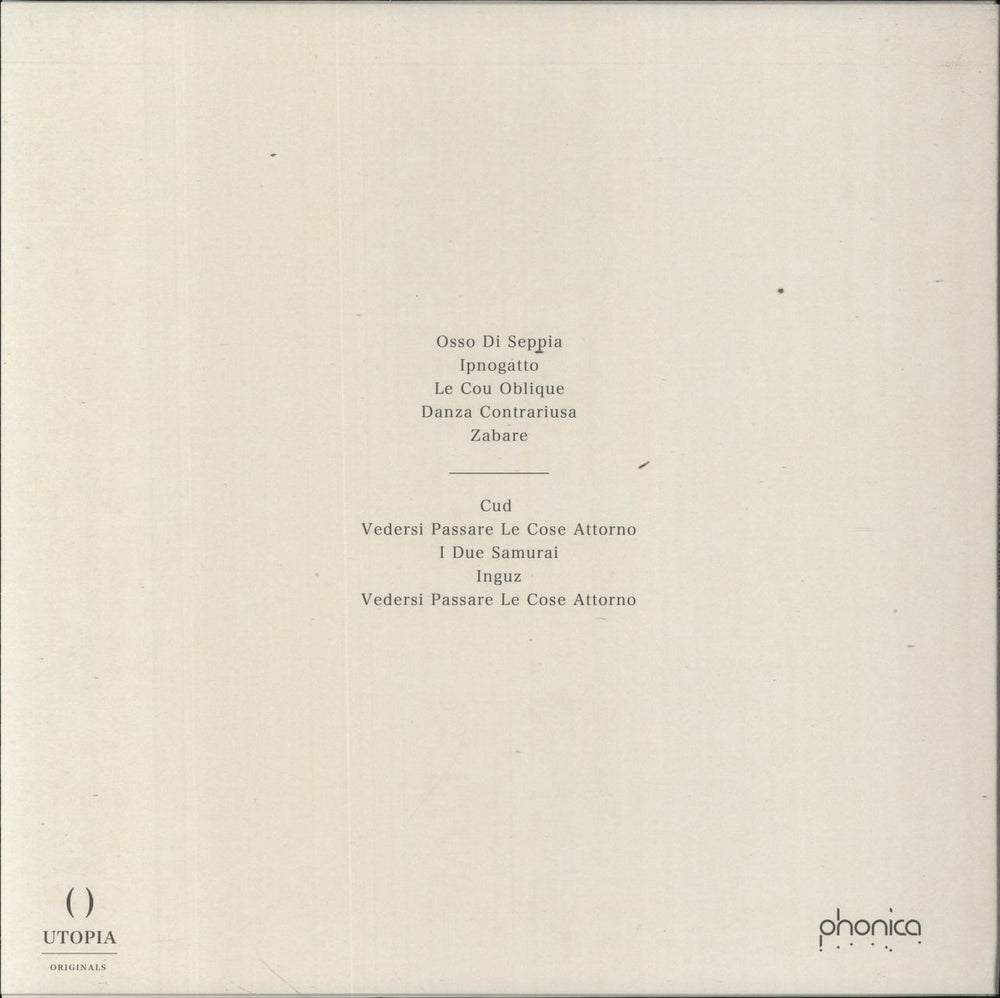 Gianni Gebbia Gianni Gebbia Italian vinyl LP album (LP record)