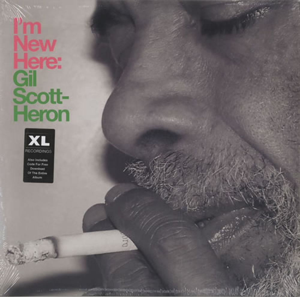 Gil Scott-Heron I'm New Here US vinyl LP album (LP record) XLLP471