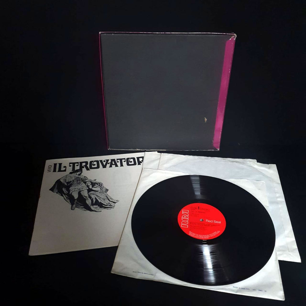 Giuseppe Verdi Il Trovatore UK Vinyl Box Set VBOVXIL759998