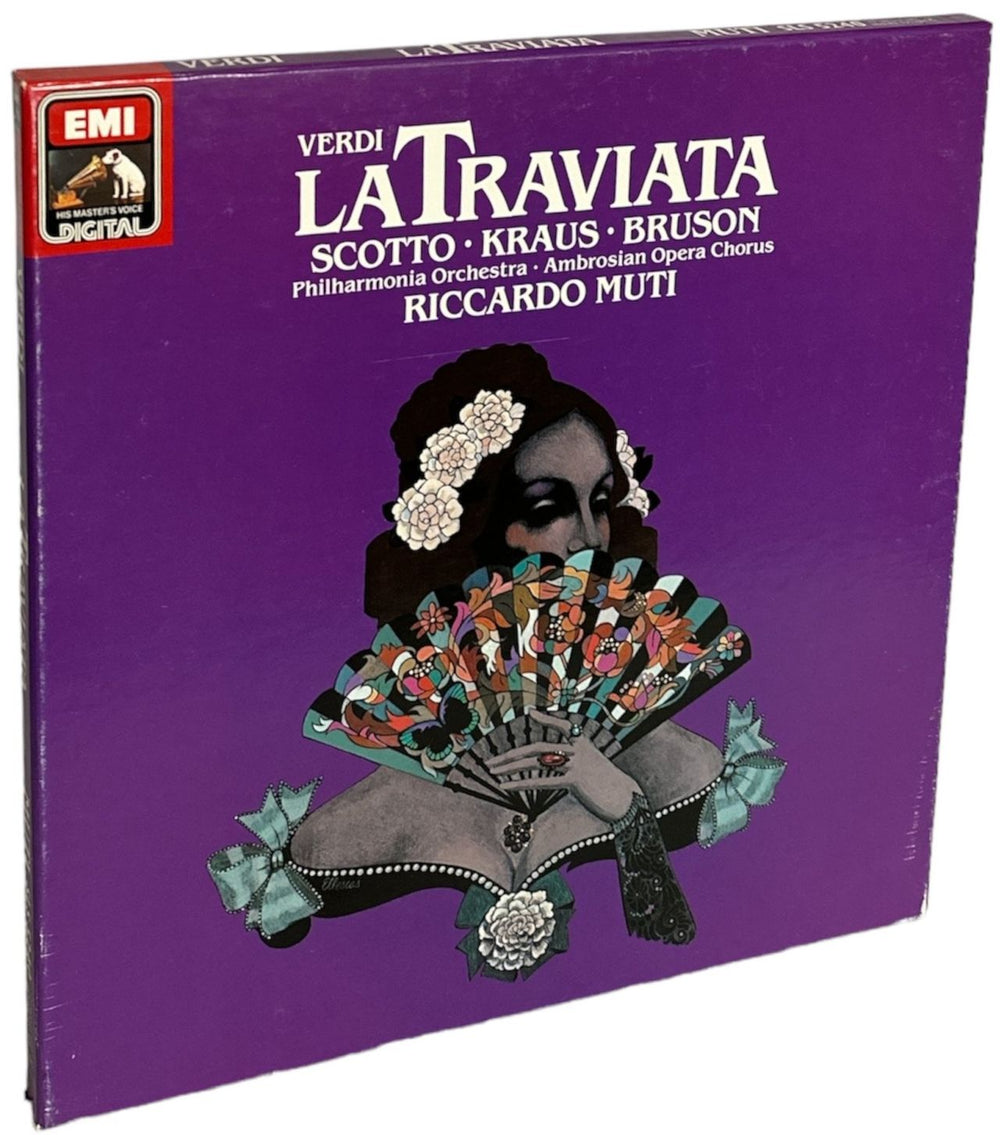 Giuseppe Verdi La Traviata UK Vinyl Box Set SLS5240