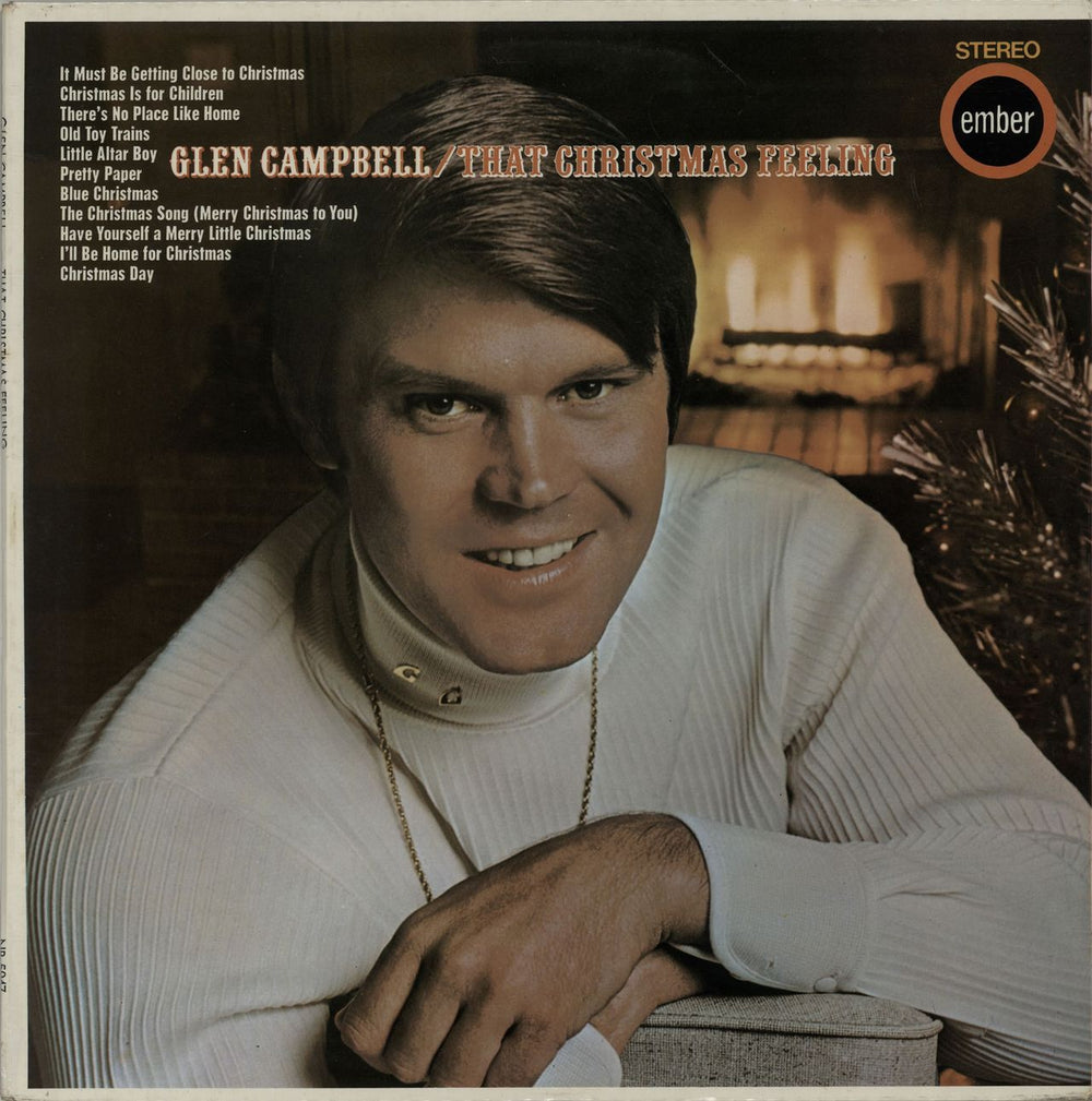 Glen Campbell That Christmas Feeling UK vinyl LP album (LP record) NR5047