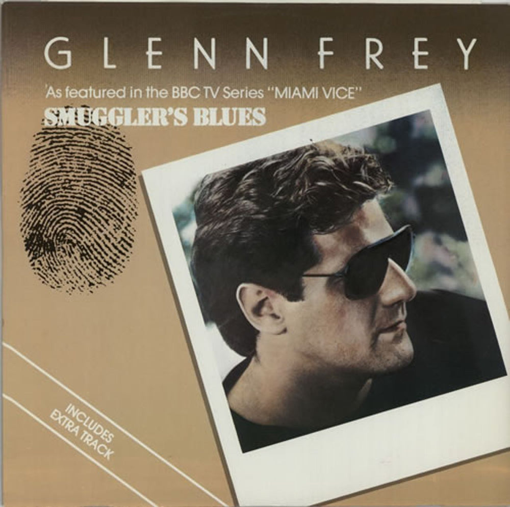 Glenn Frey Smuggler's Blues UK 12" vinyl single (12 inch record / Maxi-single) 12RSL170