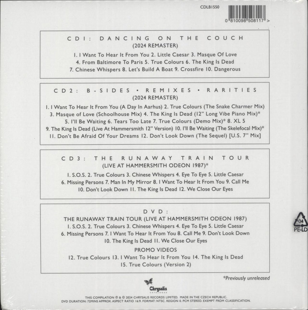 Go West Dancing On The Couch + Signed Print - Sealed UK 4-CD album set 810098508117