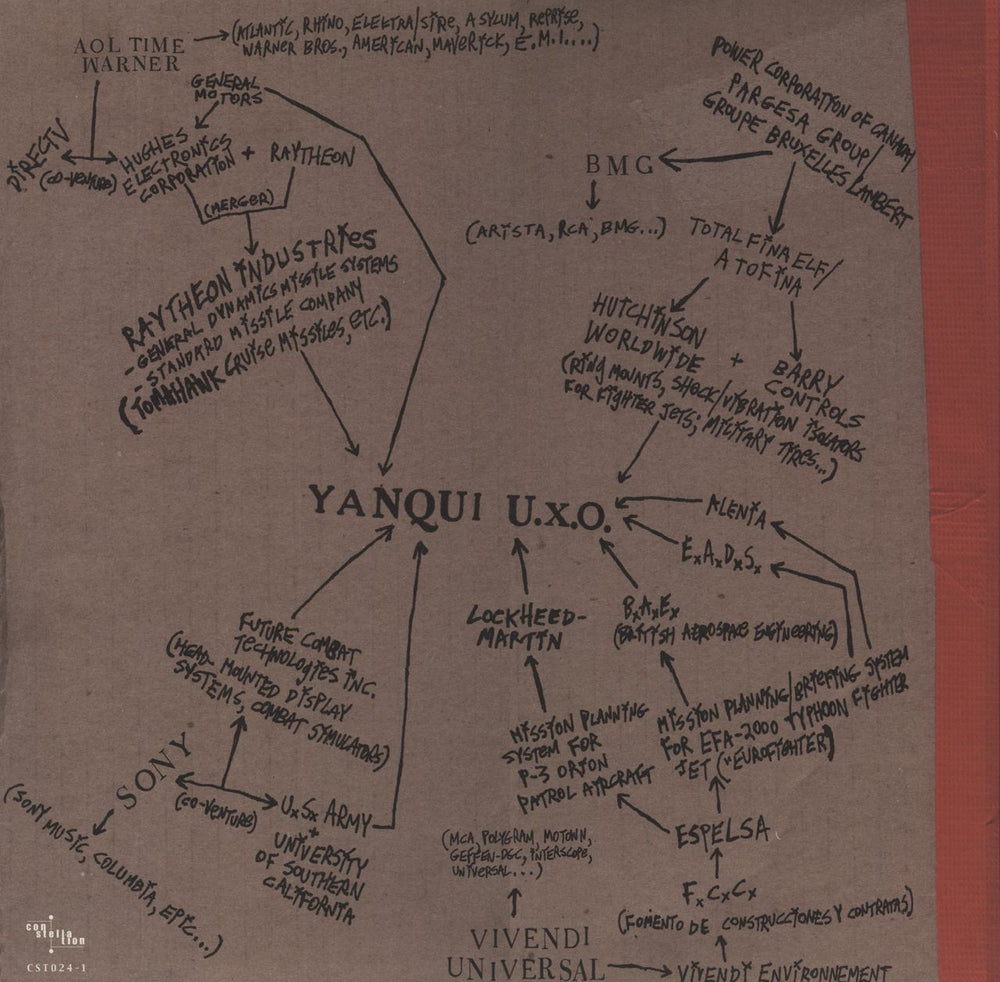 Godspeed You Black Emperor Yanqui U.X.O. Canadian 2-LP vinyl record set (Double LP Album)