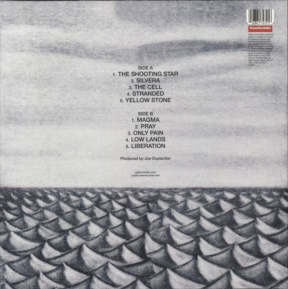 Gojira Magma - Gold Vinyl UK vinyl LP album (LP record) 016861747916