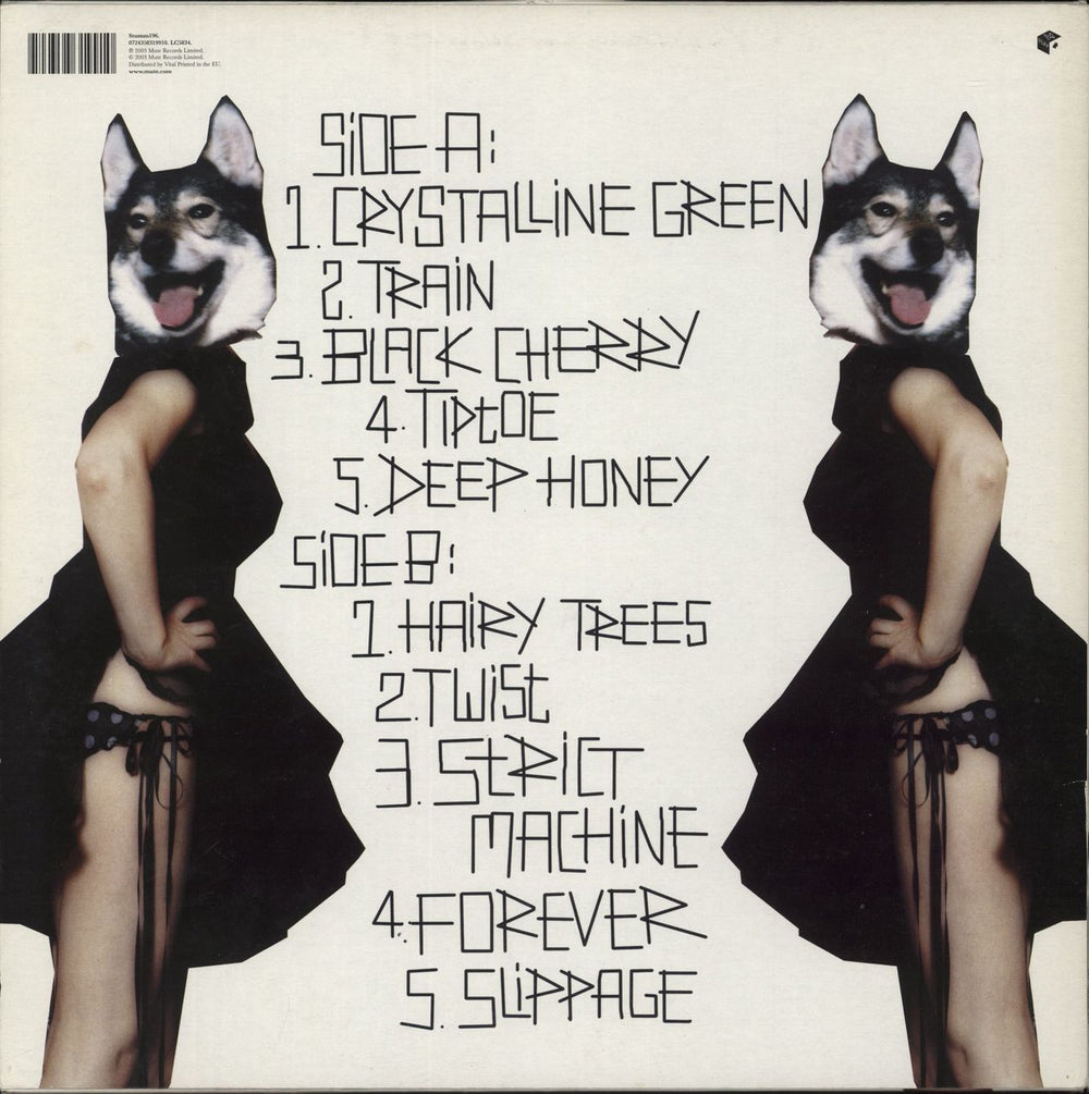 Goldfrapp Black Cherry - VG UK vinyl LP album (LP record) 724358319910