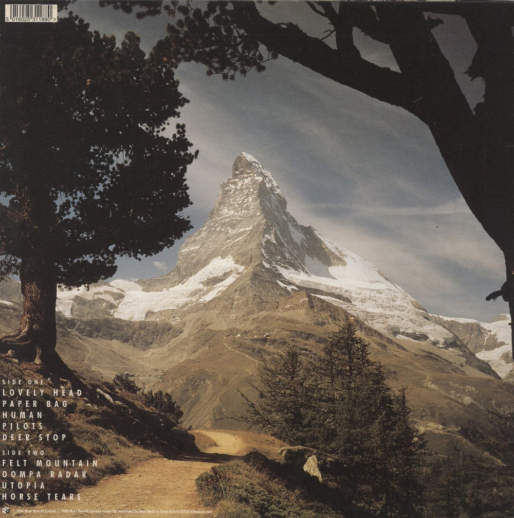 Goldfrapp Felt Mountain - EX UK vinyl LP album (LP record) 5016025311880