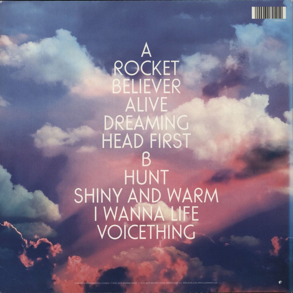 Goldfrapp Head First - 180gm - EX UK vinyl LP album (LP record) 5099962621212