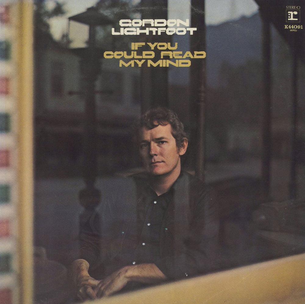 Gordon Lightfoot If You Could Read My Mind UK vinyl LP album (LP record) K44091