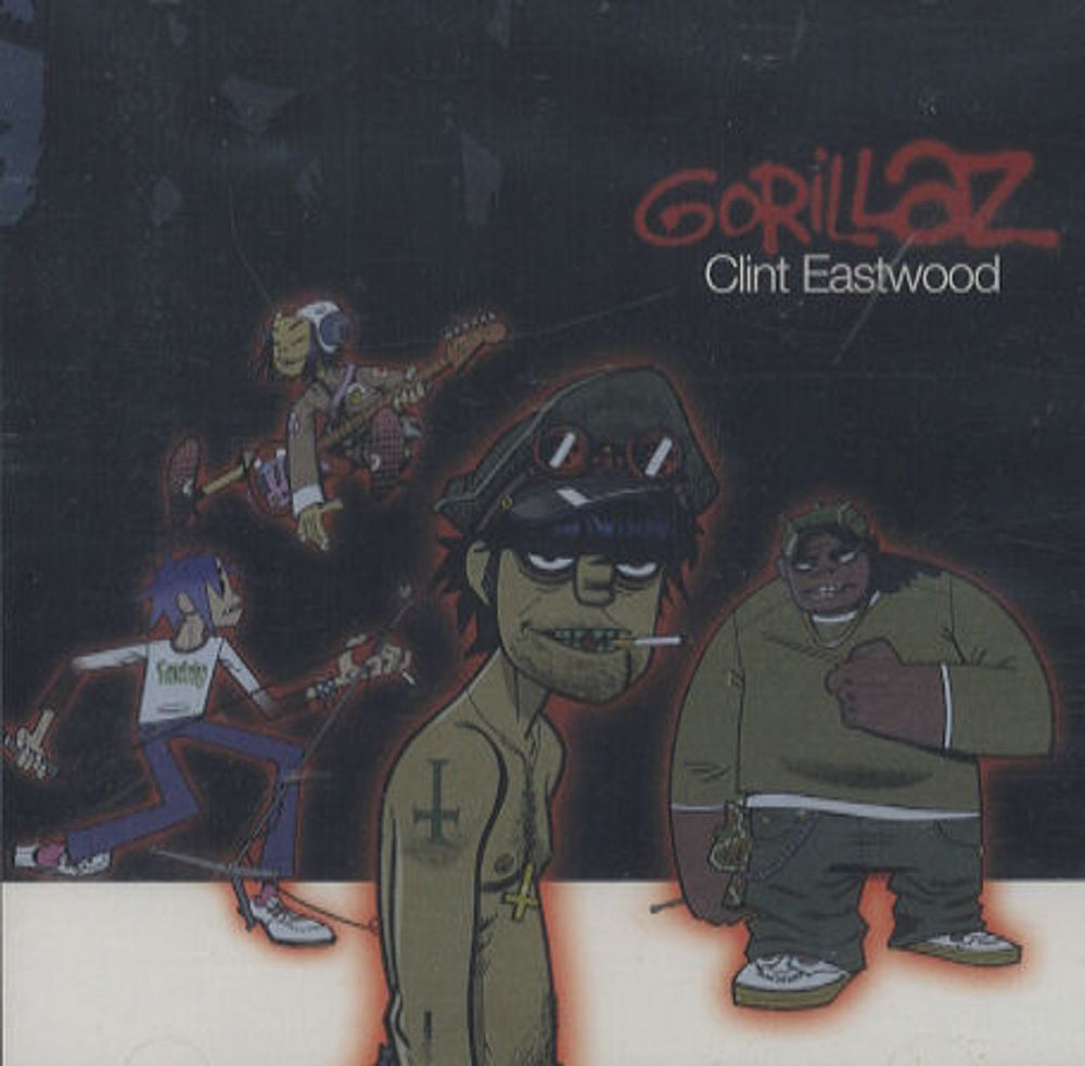 Gorillaz Clint Eastwood US Promo CD single (CD5 / 5") DPRO-16183