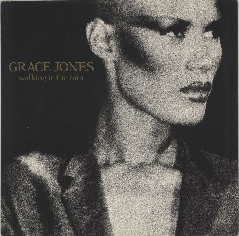 Grace Jones Walking In The Rain UK 12" vinyl single (12 inch record / Maxi-single) 12WIP6739