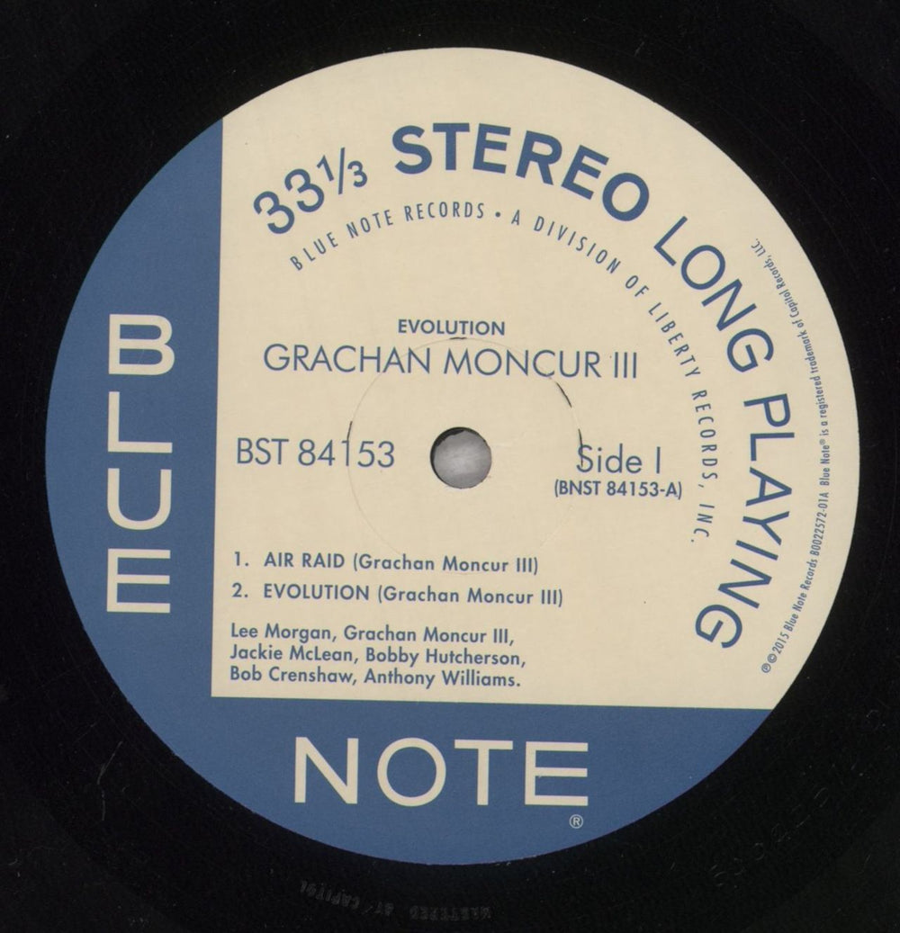 Grachan Moncur III Evolution US vinyl LP album (LP record) GFJLPEV845155