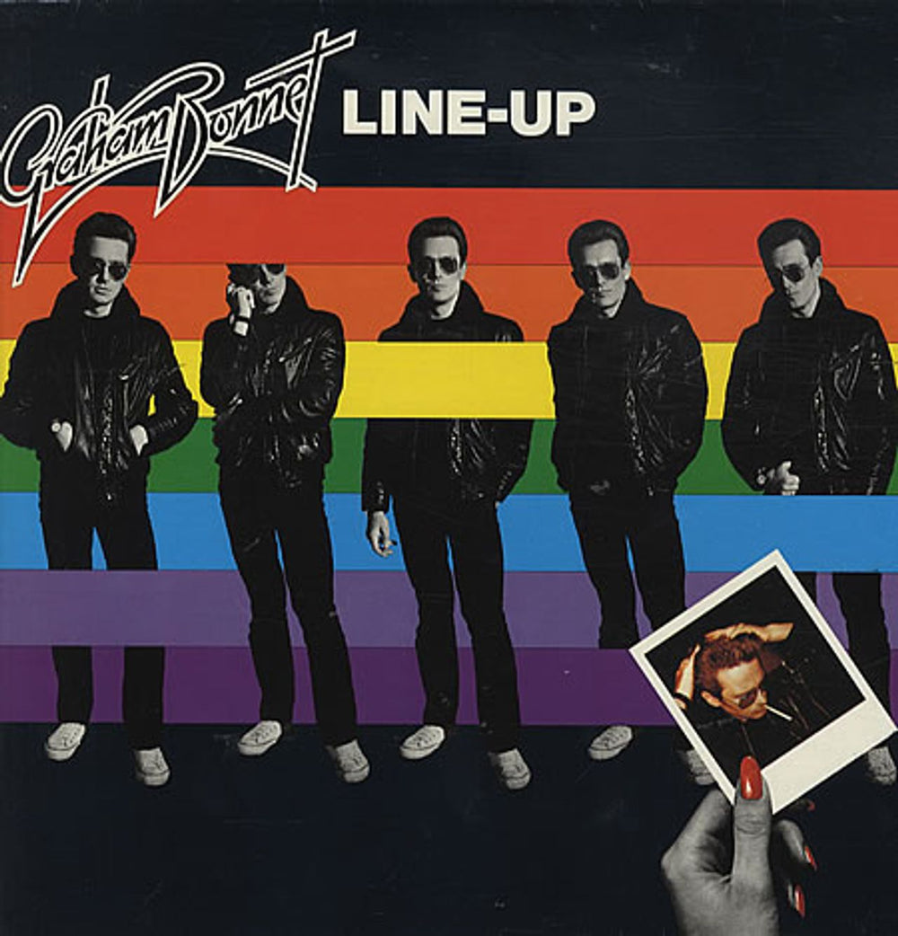 Graham Bonnet Line-Up UK vinyl LP album (LP record) 6302151