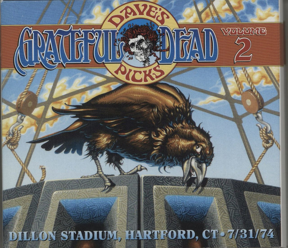 Grateful Dead Dave's Picks Volume 2: Dillon Stadium, Hartford, CT 7/31/74 + Bonus Disc US 4-CD album set R2529204