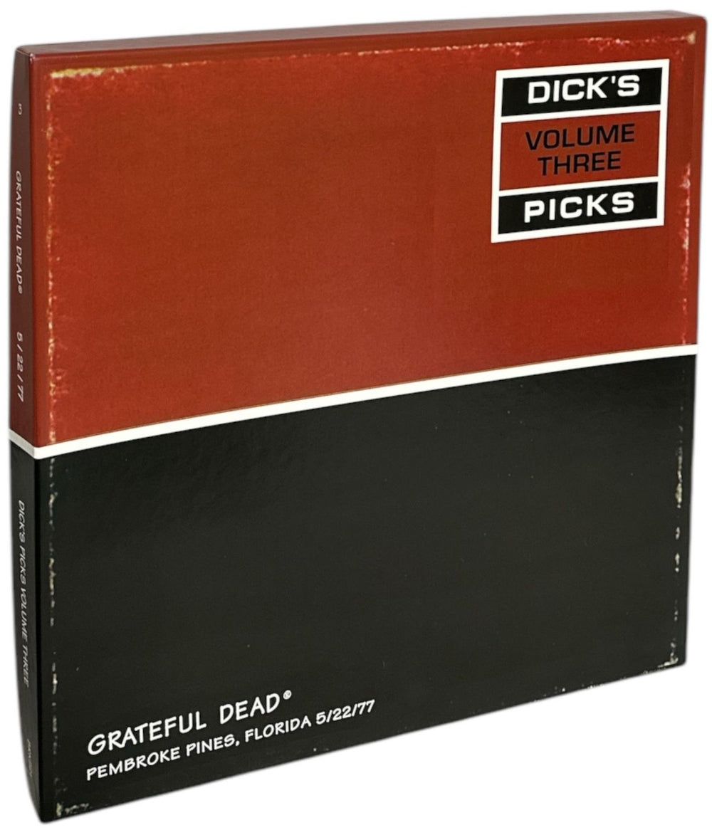 Grateful Dead Dick's Picks Volume Three US 4-LP vinyl album record set BRK221