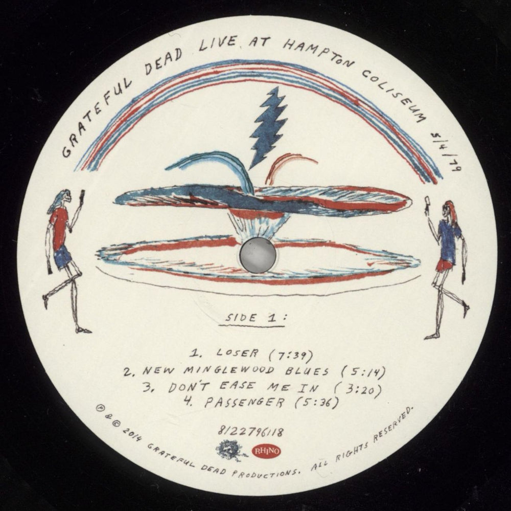 Grateful Dead Hampton '79 - RSD14 - 180 Gram Vinyl UK 2-LP vinyl record set (Double LP Album) GRD2LHA874840