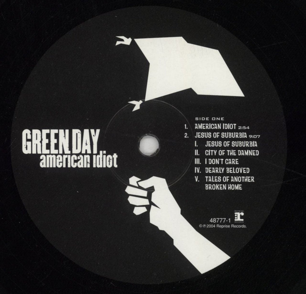 Green Day American Idiot UK 2-LP vinyl record set (Double LP Album) GRN2LAM704268