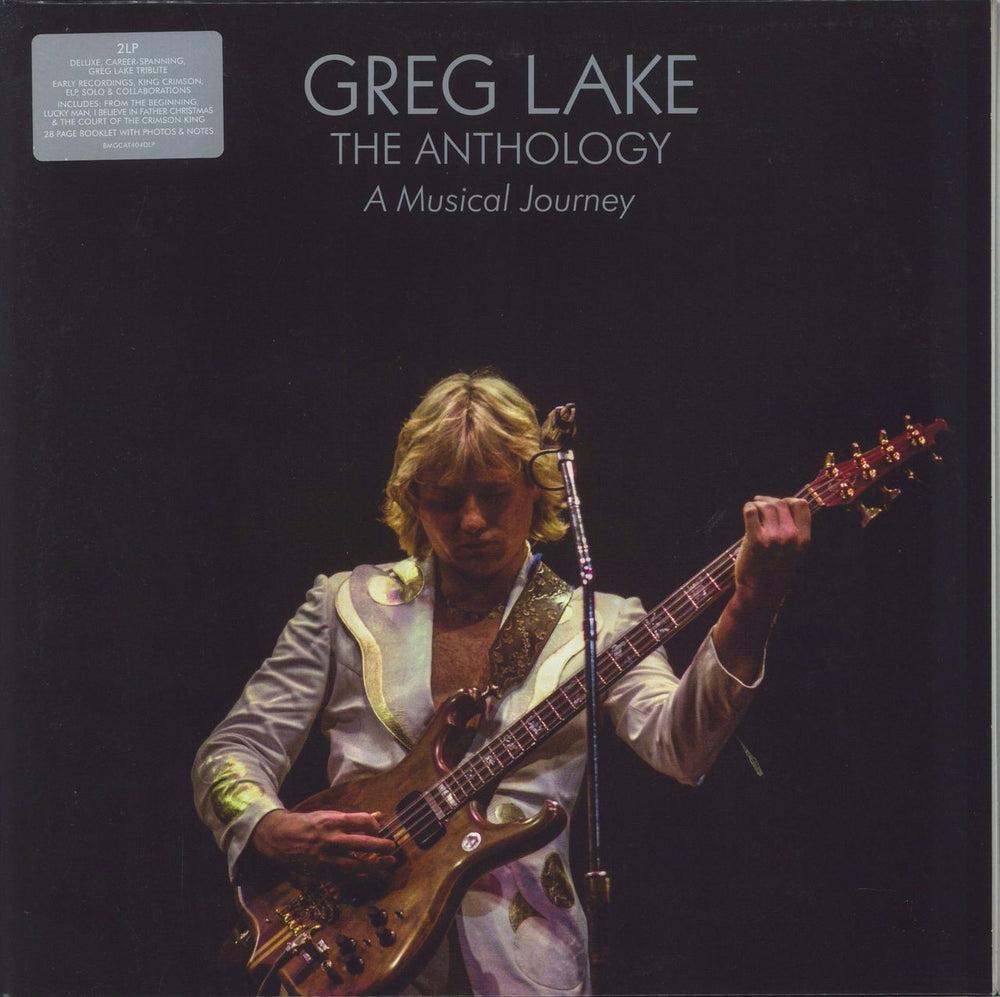 Greg Lake The Anthology: A Musical Journey UK 2-LP vinyl record set (Double LP Album) BMGCAT404DLP