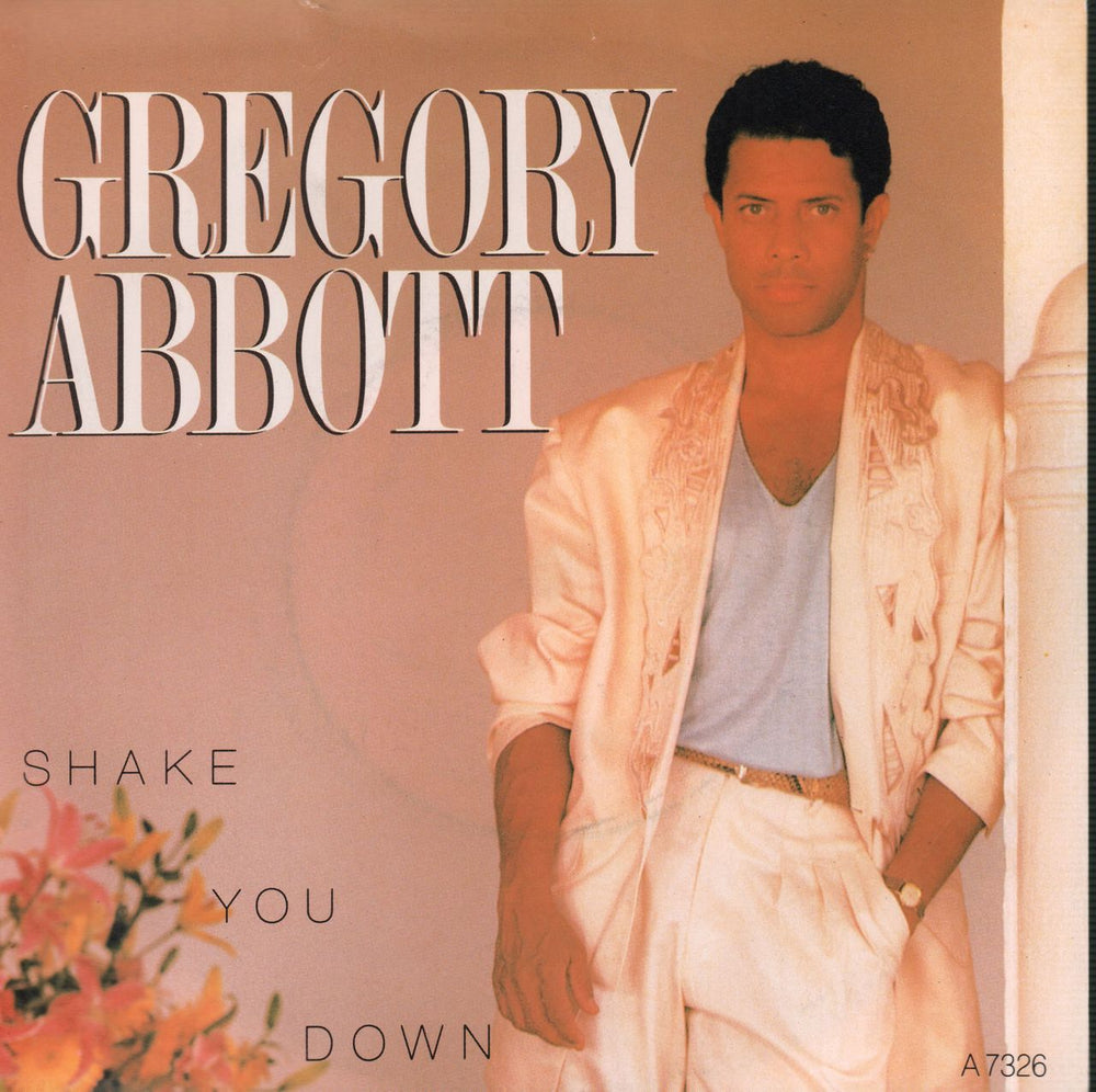 Gregory Abbott Shake You Down - Solid UK 7" vinyl single (7 inch record / 45) A7326